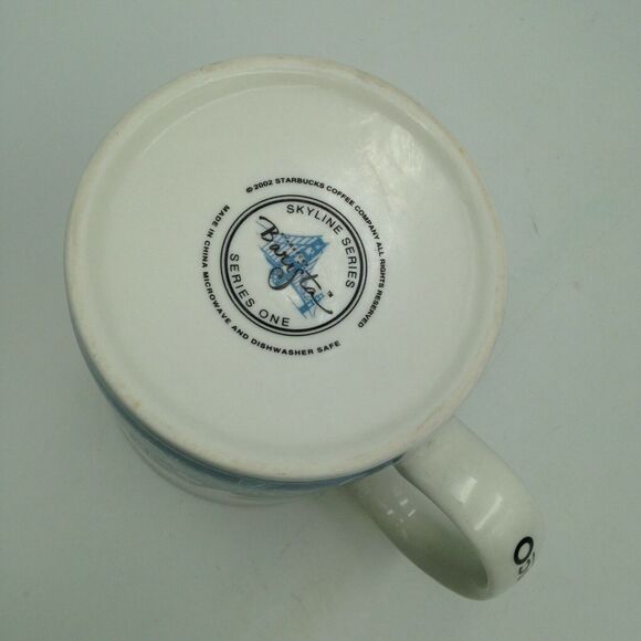 Starbucks San Francisco Skyline Series One Large Mug Cup Barista 2002 - Picture 6 of 8